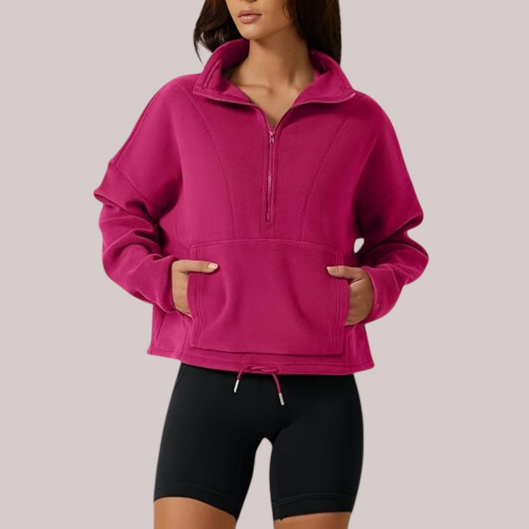 The Gemma quarter zip