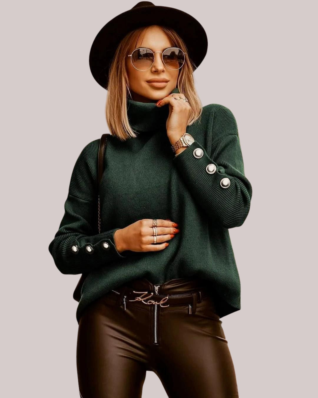 The Mirella turtleneck sweater