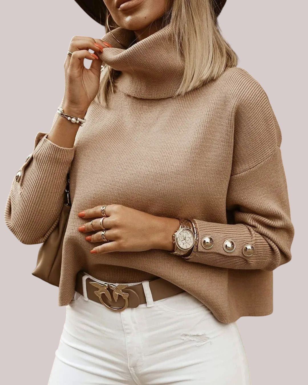 The Mirella turtleneck sweater